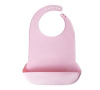 Nucelit Bavoir imperméable en silicone de qualité alimentaire pour adulte avec partie récupérateur de nourriture 3D tablier d'alimentation pour personnes âgées à la mode garde repas adulte, a, taille