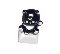 Nucelit Cartoon Cat Head Original Sculpted Keycap ESC for Cross Axises Keyboards Customization Lovers Unique Sculpted Cartoon Cats Head for Keyboards