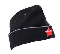 Nucelit Chapeau bombé uniforme pour femme - Marins étoilés - Pour adultes - Spectacle de scène en forme de dôme - Coiffe de danseuse - Unisexe - Costume de capitaine sur le thème marin