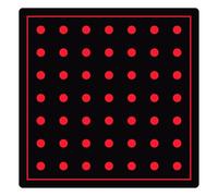 Nucelit Grand bandana multifonction pour homme et femme à pois rétro pour cyclisme, randonnée, foulard en coton, E09, taille unique