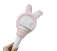 Nucelit Housse en peluche pour lampe à bâton de dessin animé, housse décorative anti-rayures, gaine lumineuse, décors de bâtons lumineux