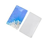 Nucelit Moule en silicone pour carnet créatif en forme de carnet de notes - Production époxy transparente - Fournitures de papeterie - Moules en silicone en résine de cristal