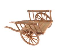 Nucelit Petit modèle de wagons pour maisons de poupées 1/12 - Affichage de la vie de campagne - Design mobile - Accessoires miniatures - Outils agricoles