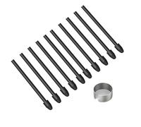 Nucelit Plumes de stylo pour tablettes créatives avec clip sécurisé longue durée pour créer une utilisation professionnelle pour KD200 PW517 PW110 pour remplacement de clip