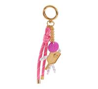 Nucelit Porte-clés de sport créatif en forme de raquette de golf pour occasions spéciales - Boussole résistante aux chocs - Signaux d'urgence - Lampes de poche portables - Gadget sauvage