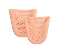 Nucelit Protège-orteils en silicone - Coussinets en gel - Pour chaussures de ballet et danse, couleur, Taille unique