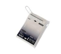 Nucelit Style coréen moderne transparent avec fermeture éclair pour cartes de crédit 7,6 cm pour photos de crédit, billets et organisation, étui tendance, Noir