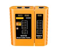 Nucelit Testeur professionnel d'analyse de réseau M469D pour câble RJ45 RJ11 RJ12 CAT5 UTP Outil de réparation de carte de fil