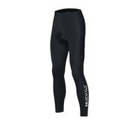 NUCKILY Pantalon de vélo pour homme, rembourrage 3D, pantalon de cyclisme de qualité professionnelle, leggings de vélo, noir, Taille M