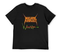 Nuclear Assault Brain Death '86 Logo Men's T Shirt Black M
