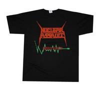 Nuclear Assault Brain Death Trash Metal Men's T-Shirt Unisex Black Men Tees M