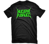 Nuclear Assault Logo Men's T-Shirt Unisex Black Men Tees 3XL