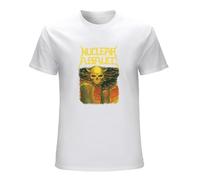 Nuclear Assault Survive Men's T-Shirt Unisex White Men Tees S
