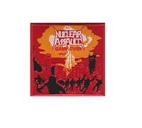 Nuclear Assault Thrash Metal Band_1 Écusson Patch en fer brodé sur accessoire