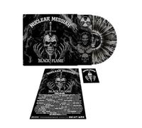 Nuclear Messiah – Black Flame – Vinyle LP – Éd. limitée (noir/clair, argent)