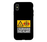 Nuclear Power Plant Worker I Survived The Plant Coque pour iPhone X/XS