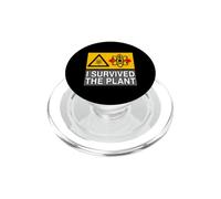 Nuclear Power Plant Worker I Survived The Plant PopSockets PopGrip pour MagSafe
