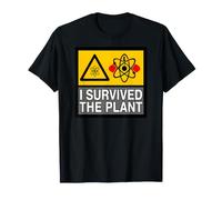 Nuclear Power Plant Worker I Survived The Plant T-Shirt