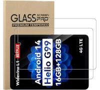 NUCNOK 2 Pièces Verre Trempé pour ALLDOCUBE iPlay 70 Mini Pro (8,4 Pouces),HD Film Protection Écran,9H Dureté,Anti-Rayure,Sans Bulles,Ultra Clair