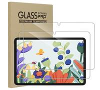 NUCNOK 2 Pièces Verre Trempé pour HUION Kamvas Slate 13 (12,7 Pouces),HD Film Protection Écran,9H Dureté,Anti-Rayure,sans Bulles,Ultra Clair