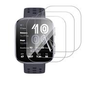 NUCNOK 3 Pièces Protection Écran pour Amazfit Bip 6,Doux Hydrogel Protecteur Écran Sans Bulles Haute Sensibilité Anti-Rayures Transparent Film Protection avec Outil d’Installation