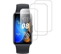 NUCNOK 3 Pièces Protection Écran pour Huawei Band 8,Doux Hydrogel Protecteur Écran sans Bulles Haute Sensibilité Anti-Rayures Transparent Film Protection avec Outil d’Installation