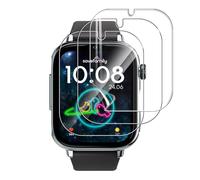 NUCNOK 3 Pièces Protection Écran pour SaveFamily SaveWatch Plus 2,Doux Hydrogel Protecteur Écran sans Bulles Haute Sensibilité Anti-Rayures Transparent Film Protection avec Outil d’Installation