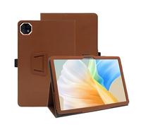 NUCNOK Coque de Protection pour TECLAST T65 Plus (13,4 Pouces), Housse Étui Antichoc avec Support Réglable, Cuir Renforcé, Porte-Stylo et Lanière