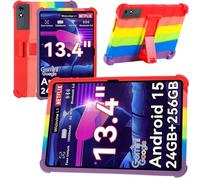 NUCNOK Coque pour TABWEE T60 Pro/Teclast T65/T65 Plus (13,4 Pouces),Étui de Protection en Silicone avec Support,Souple TPU Housse,Antichoc,Anti-Rayures