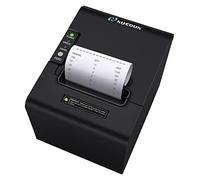 NUCOUN Imprimante de reçus VCP-80 80 mm Imprimante de reçus thermique, interface de caisse réseau USB série (80 mm) ; connectez le compteur de valeur de facture VC-7 VC-3 avec câble RS-232
