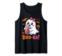 Nœud à Coquette Kawaii Boba Tea Cute Boo Ghost Halloween Spooky Débardeur