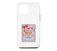Nœud à Coquette Patriotique Amusant Bad Day to Be A Hot Dog Coque pour iPhone 12 Pro Max