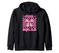 Nœud à Coquette Rose Pink Squad Flamingo pour Fille et Maman Sweat à Capuche
