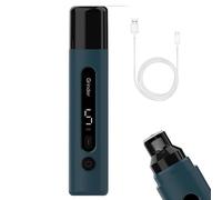 Nœud à ongles pour chien silencieux | Clipper à ongles réglable avec lumière LED - Accessoire de toilettage portable pour la maison, les voyages, les petits animaux