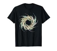 Nœud Abstrait tissé Cercle géométrique sacré T-Shirt