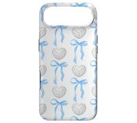 Nœud Bleu de Volley-Ball Coquette Preppy Sport Esthétique Tendance Coque pour iPhone Air