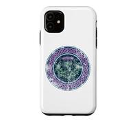 Nœud Celtique écossais imprimé Vieilli pour lumières Coque pour iPhone 11