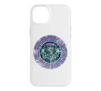 Nœud Celtique écossais imprimé Vieilli pour lumières Coque pour iPhone 14 Plus