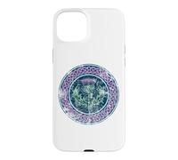 Nœud Celtique écossais imprimé Vieilli pour lumières Coque pour iPhone 15 Plus