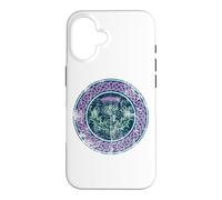 Nœud Celtique écossais imprimé Vieilli pour lumières Coque pour iPhone 16