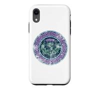 Nœud Celtique écossais imprimé Vieilli pour lumières Coque pour iPhone XR