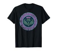 Nœud Celtique écossais imprimé Vieilli pour lumières T-Shirt