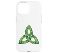 Nœud Celtique Trinity Irish Heritage Trèfle Triquetra Coque pour iPhone 15