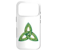 Nœud Celtique Trinity Irish Heritage Trèfle Triquetra Coque pour iPhone 17 Pro