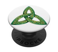 Nœud Celtique Trinity Irish Heritage Trèfle Triquetra PopSockets PopGrip Adhésif