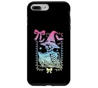 Nœud coquet Squelette Grimoire Sorts Sorcière Pastel Filles Coque pour iPhone 7 Plus/8 Plus