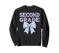 Nœud Coquette 2e année I'm Ready for Second Grade Girl Kids Sweatshirt