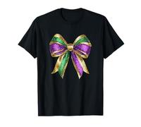 Nœud Coquette Mardi Gras, Tendance et coloré, Mignon de la Nouvelle-Orléans T-Shirt