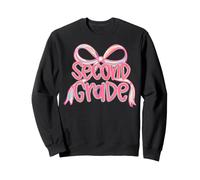 Nœud Coquette pour Filles de deuxième année pour la première journée d'école Sweatshirt
