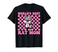 Nœud coquette World's Best Rat Mom Mama Mouse pour la fête des mères T-Shirt
